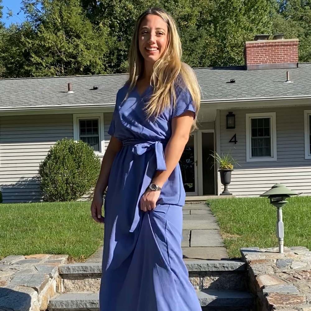 Purple maxi